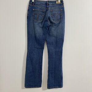 Sergio Valente Jeans Size 4 Blue Bootcut Low Rise Essential Denim Medium Wash